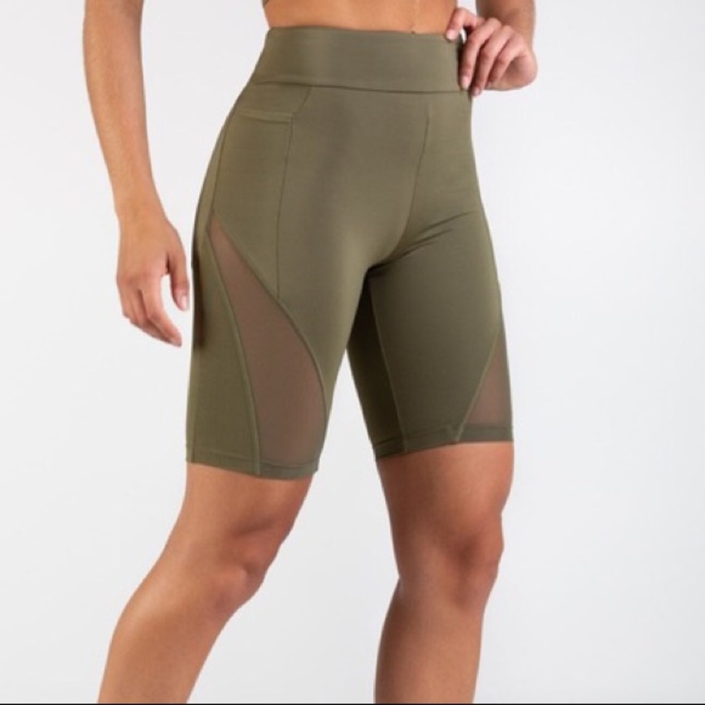 Gymshark Elevate Shorts Green Small